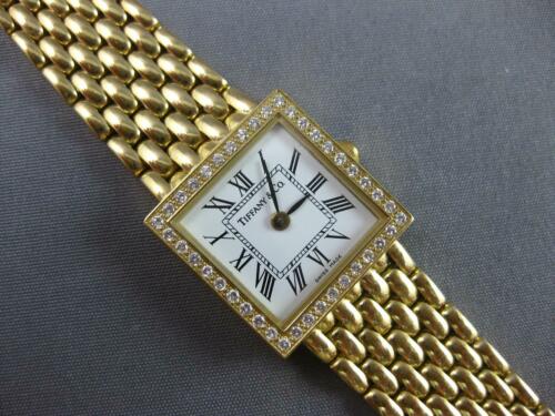 Tiffany & Co 18k Gold VS Diamond Ladies Watch! Tiffany & Co 18k Yellow Gold and Diamonds Ladies Watch | eBay main image 4
