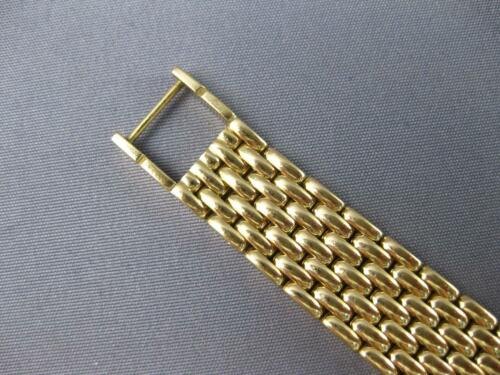 ESTATE .52CT DIAMOND 14KT YELLOW GOLD TIFFANY & CO SQUARE PANTHER LADY'S WATCH