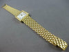 ESTATE .52CT DIAMOND 14KT YELLOW GOLD TIFFANY & CO SQUARE PANTHER LADY'S WATCH
