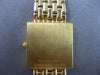 ESTATE .52CT DIAMOND 14KT YELLOW GOLD TIFFANY & CO SQUARE PANTHER LADY'S WATCH