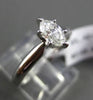 ESTATE .42CT DIAMOND 14KT WHITE GOLD CLASSIC SOLITAIRE MARQUISE ENGAGEMENT RING