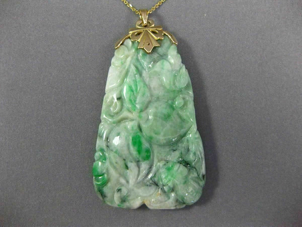 Green Vintage Look Necklace, Green Stone Necklace, Stone
