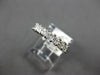 .75CT DIAMOND 14KT WHITE GOLD PRINCESS INVISIBLE PRONG WEDDING ANNIVERSARY RING