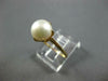 ESTATE AAA SOUTH SEA PEARL 14KT YELLOW GOLD 3D CLASSIC SOLITAIRE ENGAGEMENT RING