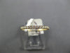 ESTATE .19CT DIAMOND 14KT YELLOW GOLD 3D CLASSIC 1.5MM SEMI ETERNITY LOVE RING