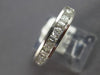 .80CT DIAMOND 14KT WHITE GOLD ROUND & BAGUETTE CHANNEL WEDDING ANNIVERSARY RING