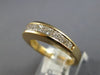 1.12CT DIAMOND 14K YELLOW GOLD CLASSIC PRINCESS CHANNEL WEDDING ANNIVERSARY RING