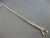ESTATE 2.0CT DIAMOND 14KT WHITE GOLD 3D CLASSIC ROUND S TENNIS BRACELET