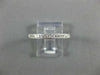 ANTIQUE .36CT DIAMOND PLATINUM 3D 2mm FILIGREE MILGRAIN ANNIVERSARY RING #26668