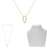 ESTATE .15CT DIAMOND 14KT YELLOW GOLD ROUND HAMA CHAMSA ADJUSTABLE FUN NECKLACE