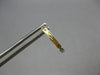 .35CT DIAMOND 18K 2 TONE GOLD CLASSIC FILIGREE REVERSIBLE HUGGIE EARRINGS #28015