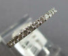 .40CT DIAMOND 14KT WHITE GOLD 3D ROUND SHARED PRONG LOW SETTING ANNIVERSARY RING