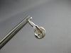 1.35CT DIAMOND 14KT WHITE GOLD 3D CLUSTER FLOWER HALO LEVERBACK HANGING EARRINGS