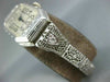 ANTIQUE ART DECO WALTHAM OLD MINE DIAMOND 14KT WHITE GOLD FILIGREE LADIES WATCH