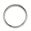 .35CT DIAMOND 18KT WHITE GOLD 3D 2MM SHARED PRONG SEMI ETERNITY ANNIVERSARY RING