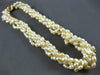 ESTATE AAA SOUTH SEA PEARL 14KT YELLOW GOLD MULTI STRAND BARREL NECKLACE #EVE001