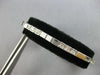 1.0CT DIAMOND 14KT WHITE GOLD 3D PAST PRESENT FUTURE SQUARE FUN TENNIS BRACELET