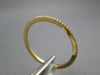 .12CT DIAMOND 18KT YELLOW GOLD CLASSIC 1MM ROUND ETERNITY ANNIVERSARY LOVE RING