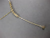 .49CT DIAMOND 14KT YELLOW GOLD GRADUATING JOURNEY SOLITAIRE LARIAT FUN NECKLACE