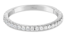.41CT DIAMOND 18KT WHITE GOLD 3D ROUND 2MM 3/4 ETERNITY WEDDING ANNIVERSARY RING