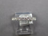 1.04CT DIAMOND 18KT WHITE GOLD 3D 2MM CLASSIC ETERNITY ANNIVERSARY LOVE RING