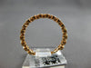 .42CT DIAMOND 18KT ROSE GOLD 3D BEZEL FILIGREE ETERNITY WEDDING ANNIVERSARY RING