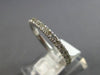 1.10CT DIAMOND 14KT WHITE GOLD 2MM ETERNITY COMFORT FIT WEDDING ANNIVERSARY RING