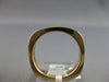 .35CT DIAMOND 14K YELLOW GOLD CLASSIC 3 ROW PAVE SQUARE WEDDING ANNIVERSARY RING