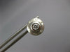 ESTATE .36CT DIAMOND 18KT WHITE GOLD CLASSIC MATTE & SHINY ETOILE STUD EARRINGS