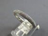 .48CT DIAMOND 14KT WHITE GOLD 3D CLASSIC MULTI ROW PAVE WEDDING ANNIVERSARY RING