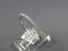 .33CT DIAMOND 18KT WHITE GOLD CLASSIC ROUND SEMI ETERNITY 1.5MM ANNIVERSARY RING