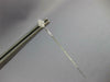 LONG .14CT DIAMOND 14KT WHITE GOLD 3D GEOMETRICAL CAHIN BAR FUN HANGING EARRINGS