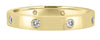 .25CT DIAMOND 18KT YELLOW GOLD ROUND ETOILE ETERNITY WEDDING ANNIVERSARY RING