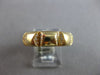 ESTATE .14CT DIAMOND 14KT YELLOW GOLD 3D ROUND SQUARE FUN ANNIVERSARY RING