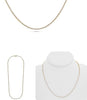 ESTATE 5.0CT DIAMOND 14KT YELLOW GOLD 3D ROUND ETERNITY TENNIS NECKLACE