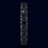 5.27CT BLACK DIAMOND 14KT BLACK GOLD 3D SHARED PRONG WEDDING ANNIVERSARY RING