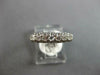 ANTIQUE .32CT OLD MINE DIAMOND 14KT WHITE GOLD 7 STONE WEDDING ANNIVERSARY RING