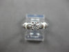 .40CT DIAMOND 14KT WHITE GOLD 3D CLASSIC ROUND & BAGUETTE ENGAGEMENT RING #27997
