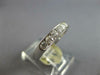 .52CT DIAMOND 14KT WHITE GOLD 3D 7 STONE CHANNEL PAVE WEDDING ANNIVERSARY RING