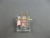ESTATE .39CT DIAMOND 14KT YELLOW GOLD 3D CLASSIC DOUBLE BAR FUN RING