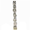 .20CT DIAMOND 18KT WHITE GOLD 3D ROUND MARQUISE SHAPE ETERNITY ANNIVERSARY RING