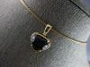 1.98CT DIAMOND & AAA GARNET 14K YELLOW GOLD HEART SHAPE & ROUND FILIGREE PENDANT