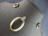 .30CT DIAMOND 14KT 2 TONE GOLD 3D OPEN OVAL LOVE KNOT BY THE YARD LOVE NECKLACE