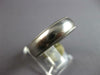 ESTATE PLATINUM 3D SOLID 6MM CLASSIC MILGRAIN WEDDING ANNIVERSARY RING