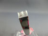 WIDE .87CT DIAMOND 18KT WHITE GOLD 3D BAGUETTE 2 ROW FILIGREE CHANNEL FUN RING