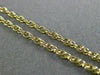 ANTIQUE 14KT YELLOW GOLD 3D HANDCRAFTED CLASSIC ROPE CHAIN NECKLACE #26339