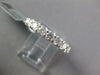 1.19CT DIAMOND 18KT WHITE GOLD FILIGREE MILGRAIN SEMI ETERNITY ANNIVERSARY RING
