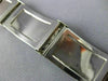ESTATE WIDE & LONG 2.20CT AAA SAPPHIRE 18KT WHITE GOLD CLASSIC ITALIAN BRACELET