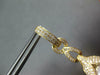EXTRA LARGE .77CT DIAMOND & AAA SOUTH SEA PEARL 18K YELLOW GOLD HANGING EARRINGS