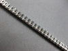 ESTATE 2.20CT DIAMOND 14K WHITE GOLD 3D CLASSIC ROUND SEMI BEZEL TENNIS BRACELET